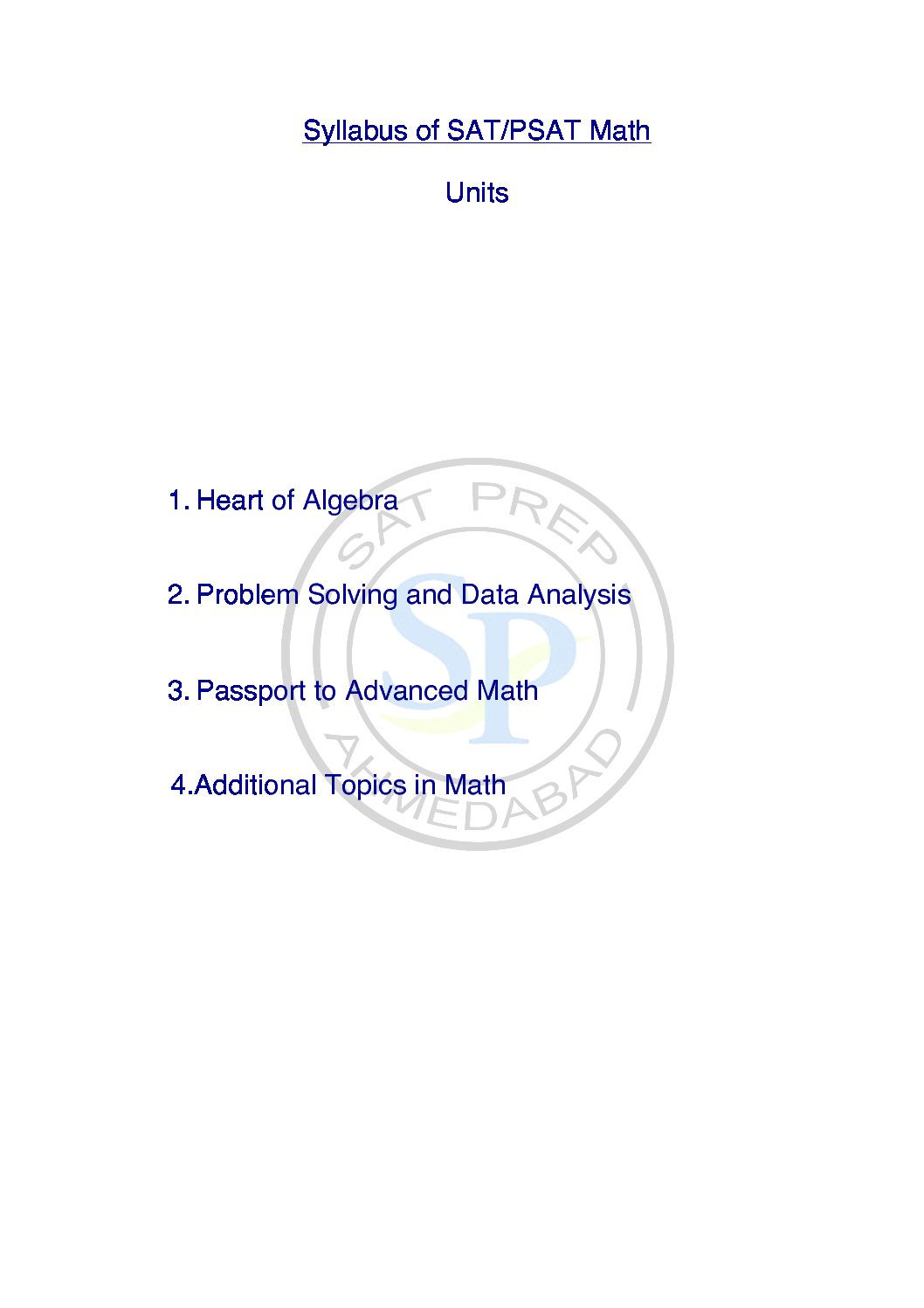 Solved • Example: Scholastic Aptitude Test (SAT) mathematics